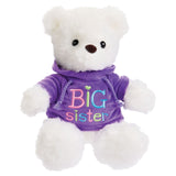 Plush Bear with Hoodie - Big Brother/Big Sister