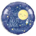 I Love You to the Moon and Back Balloon