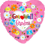 Get Well  Grandma Balloon